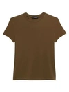 Theory Tiny Tee In Deep Army