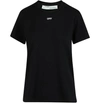 Off-white Slim Fit Logo T-shirt In Black
