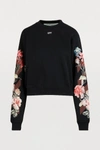 OFF-WHITE FLOWERS SWEATSHIRT,OWBA026E19003066 1024