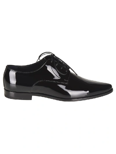 Dsquared2 Pointed Oxford Shoes In Black
