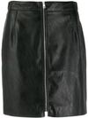 PINKO TEXTURED MINI SKIRT