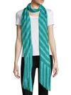 MISSONI Fringed Striped Scarf