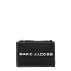 MARC JACOBS BLACK GRAINED LEATHER WALLET