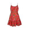 RHODE Nala floral-print cotton voile mini dress