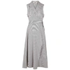 DIANE VON FURSTENBERG Charleigh stripe-jacquard wrap dress