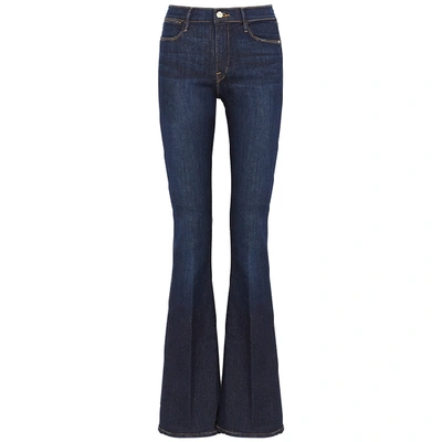 Frame Le High Flare Dark Blue Jeans
