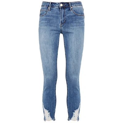 Articles Of Society Suzy Blue Distressed Skinny Jeans