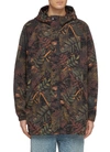 DOUBLET Creature embroidered camouflage print jacket