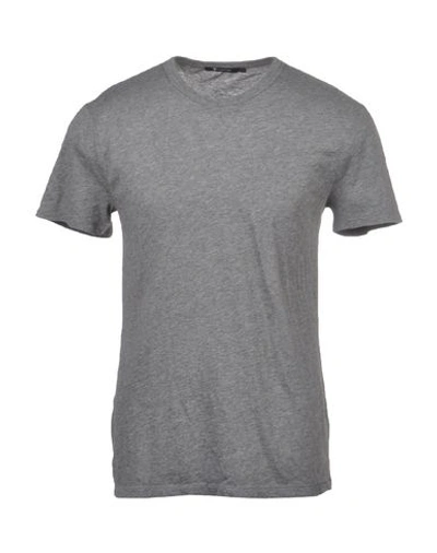 Alexander Wang Man T-shirt Grey Size M Cotton In 灰色