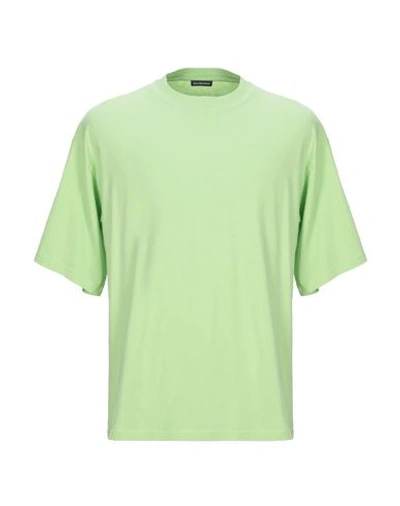 Balenciaga T-shirts In Acid Green
