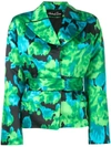 RICHARD QUINN FLORAL PRINT CINCHED JACKET