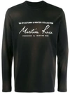 MARTINE ROSE MARTINE ROSE LOGO SWEATER - 黑色