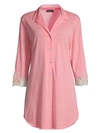 Natori Lux Shangri-la Sleepshirt In Bright Pink