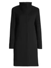 Cinzia Rocca Icon Wool & Cashmere Coat In Black