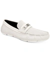 Calvin Klein Men's Kolton Dress Casual Loafers Men's Shoes In White