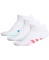 ADIDAS ORIGINALS ADIDAS 3-PK. CUSHIONED NO-SHOW WOMEN'S SOCKS