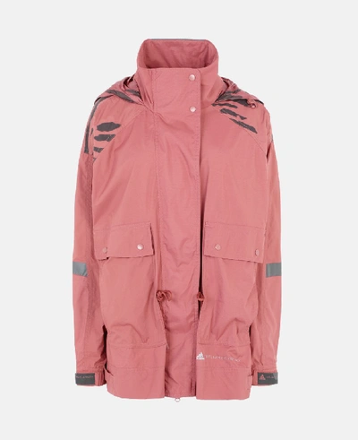 Stella Mccartney Red Red Running Ultralight Jacket