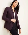 ANN TAYLOR LONG DOUBLE BREASTED BLAZER,510647