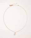 ANN TAYLOR PEARLIZED FIREBALL DELICATE NECKLACE,516484