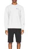 Champion Small Script Sweatshirt In Grey