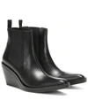 ACNE STUDIOS BLEEKER LEATHER WEDGE ANKLE BOOTS,P00402792