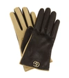 GUCCI LEATHER GLOVES,P00400037