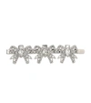 Miu Miu Crystal-embellished Barrette In Silver