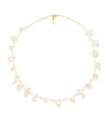 ANISSA KERMICHE SHELLY PEARL AND 18KT GOLD NECKLACE,P00418813