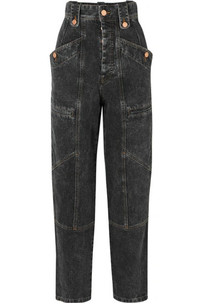 Isabel Marant Étoile Neko High-rise Jeans In Gray