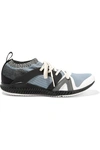 ADIDAS BY STELLA MCCARTNEY CRAZYTRAIN PRO MESH AND STRETCH-KNIT trainers