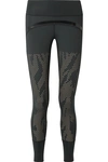 ADIDAS BY STELLA MCCARTNEY TRAINING BELIEVE THIS PERFORATED CLIMALITE LEGGINGS