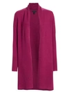 Saks Fifth Avenue Collection Cashmere Duster In Purple Currant