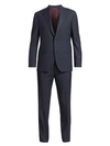 SAKS FIFTH AVENUE COLLECTION Micro Houndstooth Wool Suit