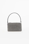ALEXANDER WANG HEIRESS POUCH IN CRYSTAL MESH