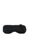 Mm6 Maison Margiela Eye Mask Belt Bag In Black