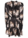 MSGM CAT PRINT DRESS,11014952