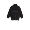 BALENCIAGA ZIP UP LOGO JKT VIRGIN WOOL,11014847