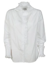 DONDUP FRILLED SHIRT,11014722