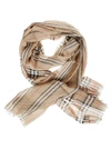 BURBERRY CHECK AND STRIPE SCARF,11014694