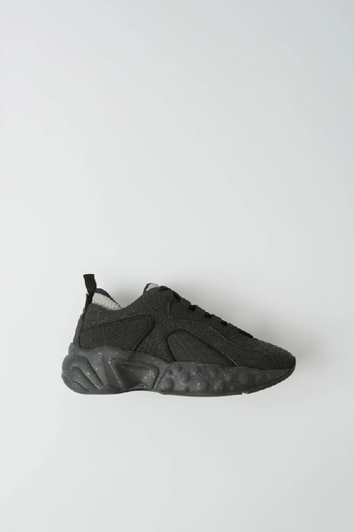Acne Studios Manhattan Safety Black In Mahanttan Safety Sneakers