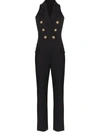 BALMAIN DOUBLE-BREASTED JUMPSUIT