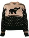 Alanui Sequinned Wool And Cashmere Sweater In Multicolor