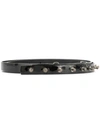 MATICEVSKI STUDDED THIN BELT