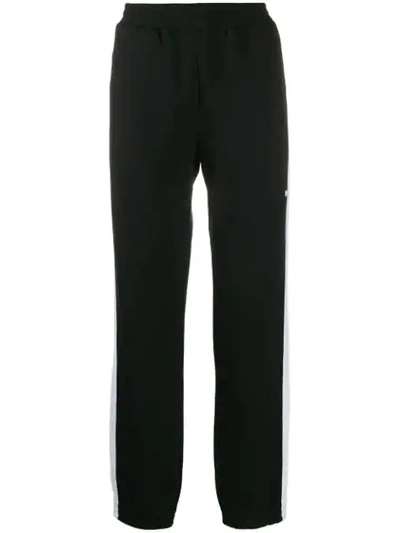 MSGM STRIPED SWEATPANTS