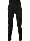 AMIRI AMIRI TAPERED TRACK PANTS - 黑色