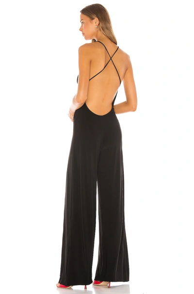 Norma Kamali Backless Evening Dress In Black