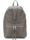 RICK OWENS stitch detail backpack