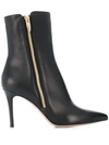 GIANVITO ROSSI GIANVITO ROSSI POINTED ANKLE BOOTS - 黑色