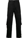 PRADA ZIP DETAILED TROUSERS