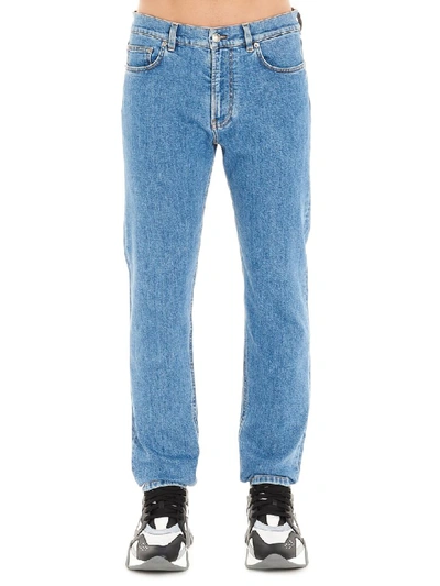 Versace Medusa Jeans In Blue